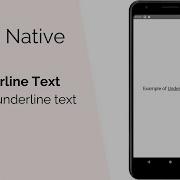 React Native Underline Text