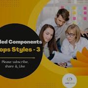React Styled Components 3 Props Styles