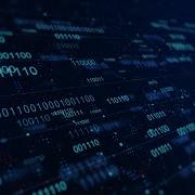 Digital Binary Code Background