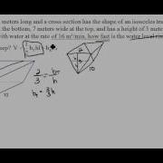 Trapezoidal Trough