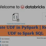9 UDFs In PySpark Convert Functions To UDF In PySpark Register UDFs To Spark SQL