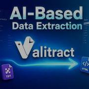 Учебное пособие по Valitract платформа для извлечения данных на базе ИИ