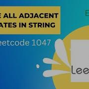 1047 Remove All Adjacent Duplicates In String In JAVA Easy Way Leetcode