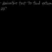FIRST DERIVATIVE TEST To Find The Max And Min KristaKingMath