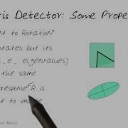 Harris Detector Some Properties 2