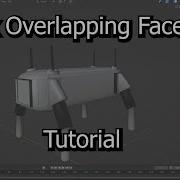 Fix Overlapping Faces Blender Tutorial