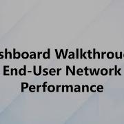 Network Performance Dashboard