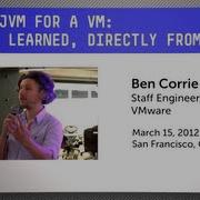 Tuning JVM For A VM Lessons Learned Directly From VMware