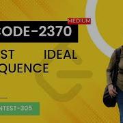 Leetcode 2370 Longest Ideal Subsequence Weekly Contest 305 Medium