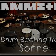 Rammstein Sonne Drum Backing Track Drums Only