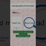 Keep Text Readable With CSS Font Size Adjust