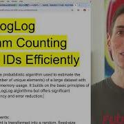HyperLogLog Algorithm Counting Unique IDs Efficiently