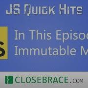 JS Quick Hits 41 Immutable Maps