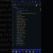 Drawing Windows10 Logo In Pythonturtle Turtlegraphics Short Shorts Youtubeshorts Python