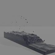 Blender Water Simulation With Float Particles