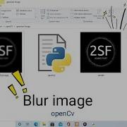 OpenCv Gaussian Blur Image Python