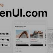 Представляем OpenUI Com Открытый стандарт для генеративного пользовательского интерфейса