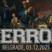 TERROR Live In Belgrade 03 12 2025 FULL SET