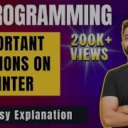 How To Solve Pointers Question In C Programming Most Imp Topic Cprogramming