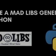Mad Libs Generator In Python Python Projects For Beginners 2 Cool Minds Neel Maniar