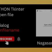Filedialog Askopenfilename In Tkinter