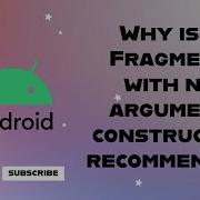 Why Is A Fragment With No Argument Constructor Recommended Android Interview Preparation