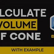 C Program To Calculate Volume Of Cone