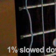 Slow Motion Guitar String