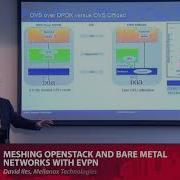 Meshing OpenStack And Bare Metal Networks With EVPN David Iles Mellanox Technologies