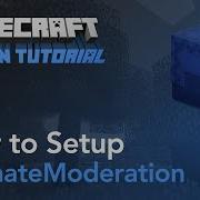 How To Setup Ultimate Moderation Minecraft Java