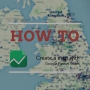 How To Map Data Using Google Fusion Tables