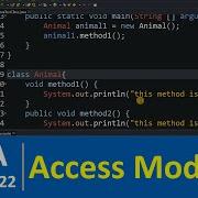 Java Tutorial 22 Access Modifiers In Java Programming