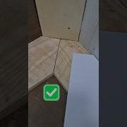 Unique Pattern To Get Exact Woodwork Corner Angle Howto Tips Tutorial Diy Shorts Youtubeshorts