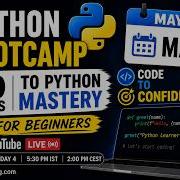 May Python Bootcamp Day 4