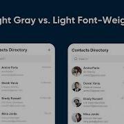 How Font Weight Improves Text Readability