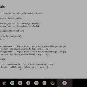 Binary Object Serialization Using Template Argument Deduction And Pseudo Reflection