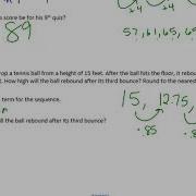Identifying Sequences From Recursive Formulas