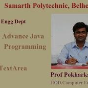 TextArea In Advance Java Programming