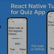 React Native Quiz App With Timer Progress Bar Score React Native App Development For Beginners