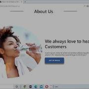 Under 10 Minutes Create A Responsive Website Water Company Using Html CSS Bootstrap