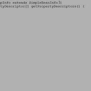1402 Creating A Beaninfo Class Part 1