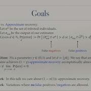Computational Statistical Gaps And The Group Testing Problem Fotis Iliopoulos