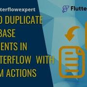 How To Duplicate Firebase Documents In FlutterFlow With Custom Actions