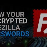 View Encrypted Filezilla Passwords As Plain Text