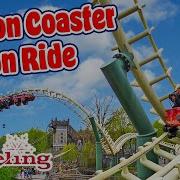 Python Roller Coaster Full Ride Classic Looping Coaster At Efteling Theme Park April 2025 4K