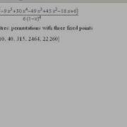 Exponential Generating Functions