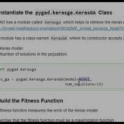 Train Keras Models Using The Genetic Algorithm