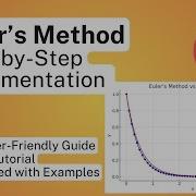 Eulers Method In MATLAB Step By Step Implementation From Scratch