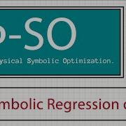 ϕ SO Physical Symbolic Optimization Demo