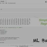 ML Basics 1 Making A Simple Linear Regression Model With TensorFlow And Keras API